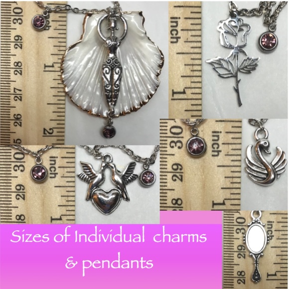 “Birth of Venus" Aphrodite Greek Roman Mythology Goddess Handmade Necklace Pagan - Picture 14 of 15